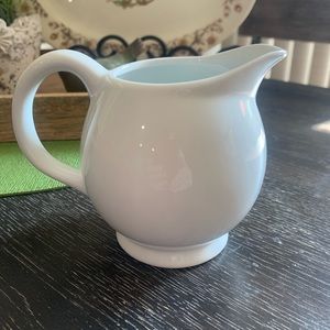 White Cordon Bleu small serving pitcher